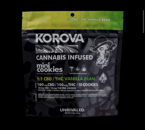 Korova Vanilla Bean Mini Cookies