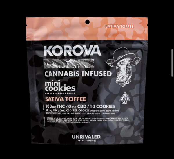 Korova Sativa Toffe Mini Cookies