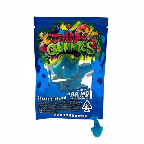 Dank Blue Whale Gummies 500MG Thc